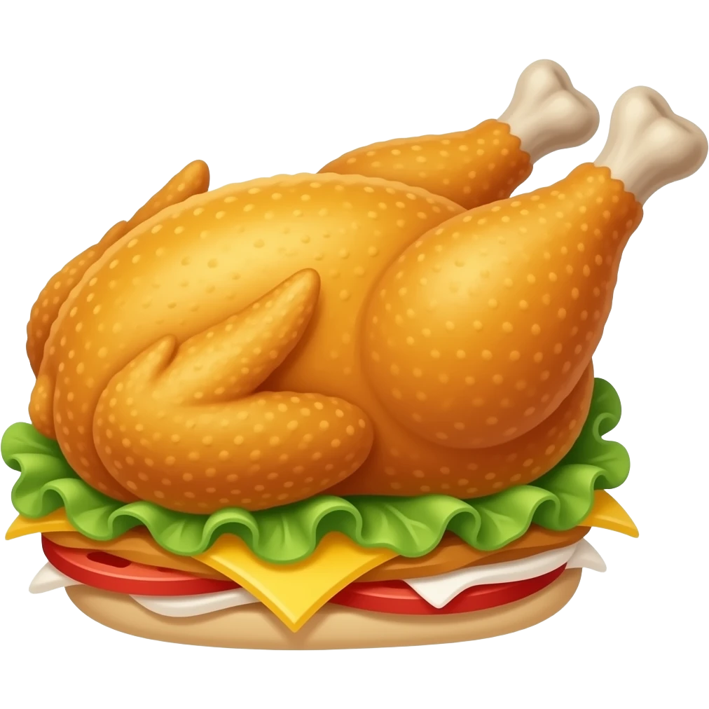 Fried Chicken emoji