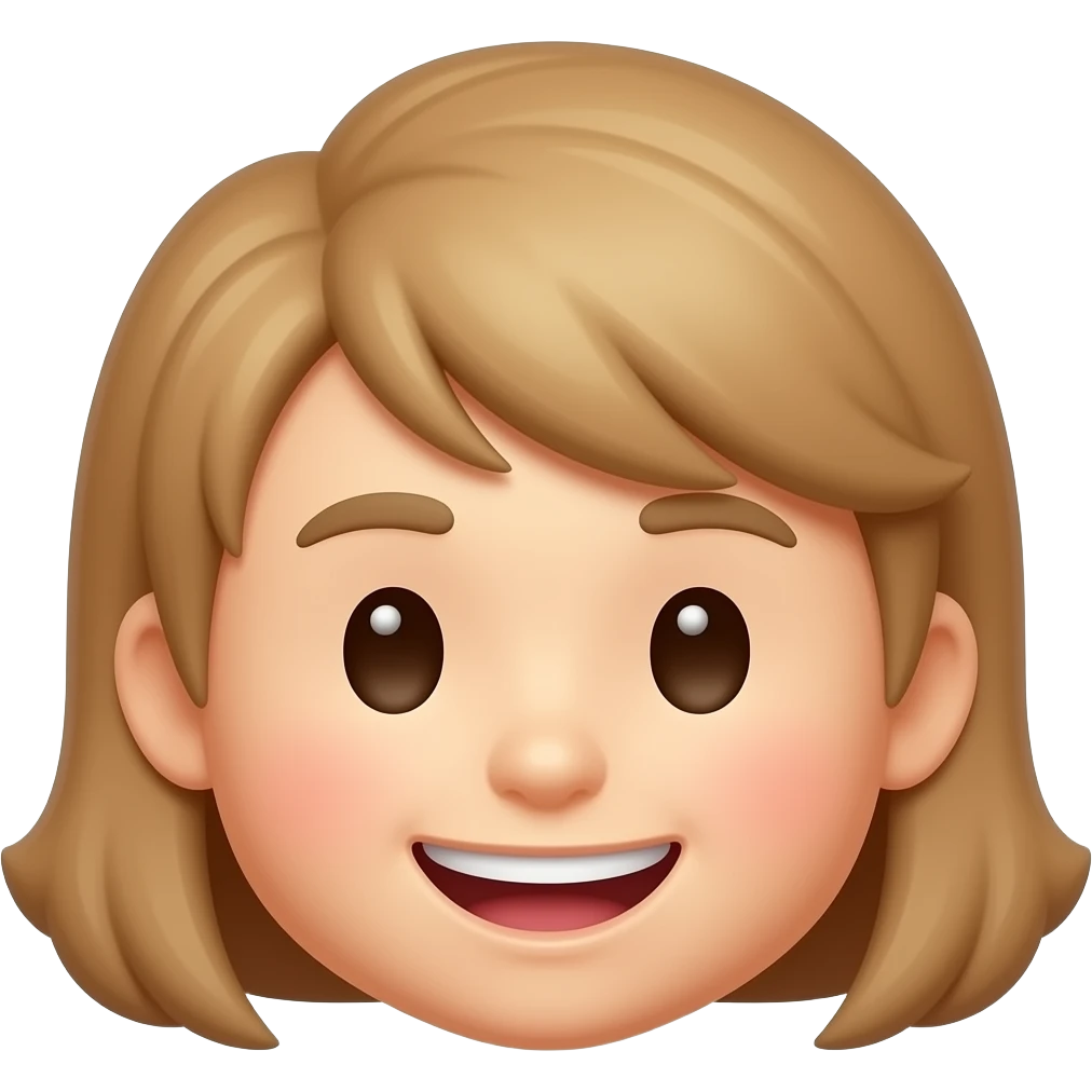 اريد ايموجي مؤخرةبدون ملابس من القدام مع الشعر ومفتوحة emoji