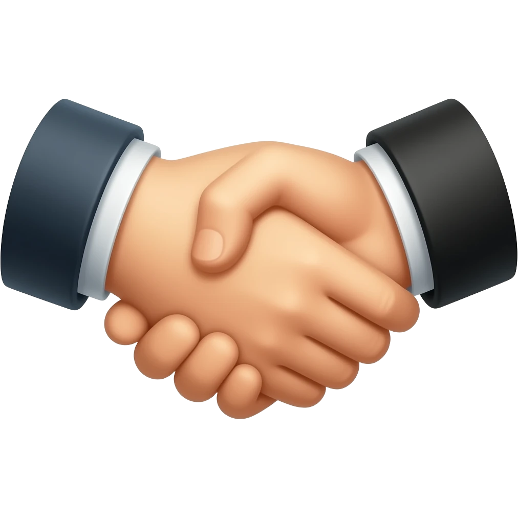 Handshake emoji