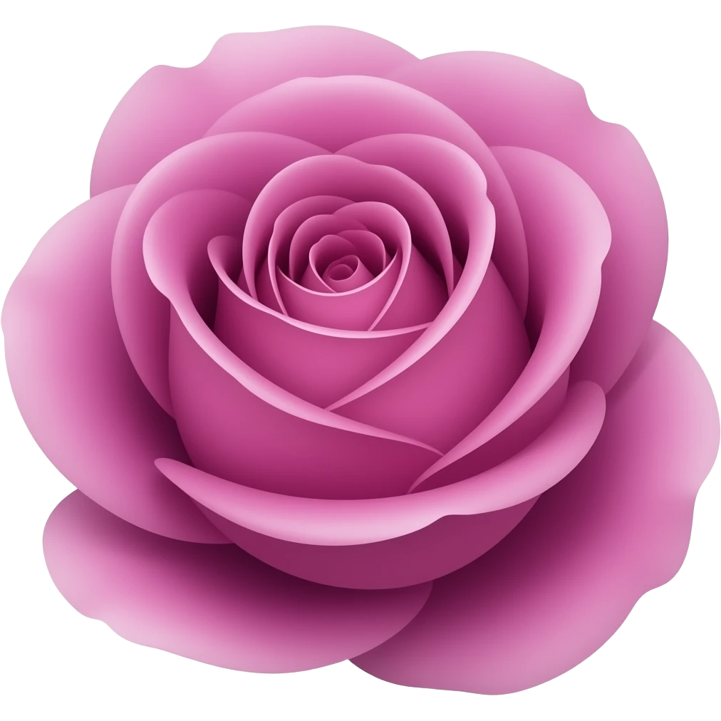 Pink rose violet hybrid emoji