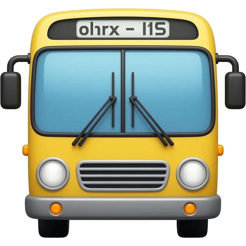 bus emoji