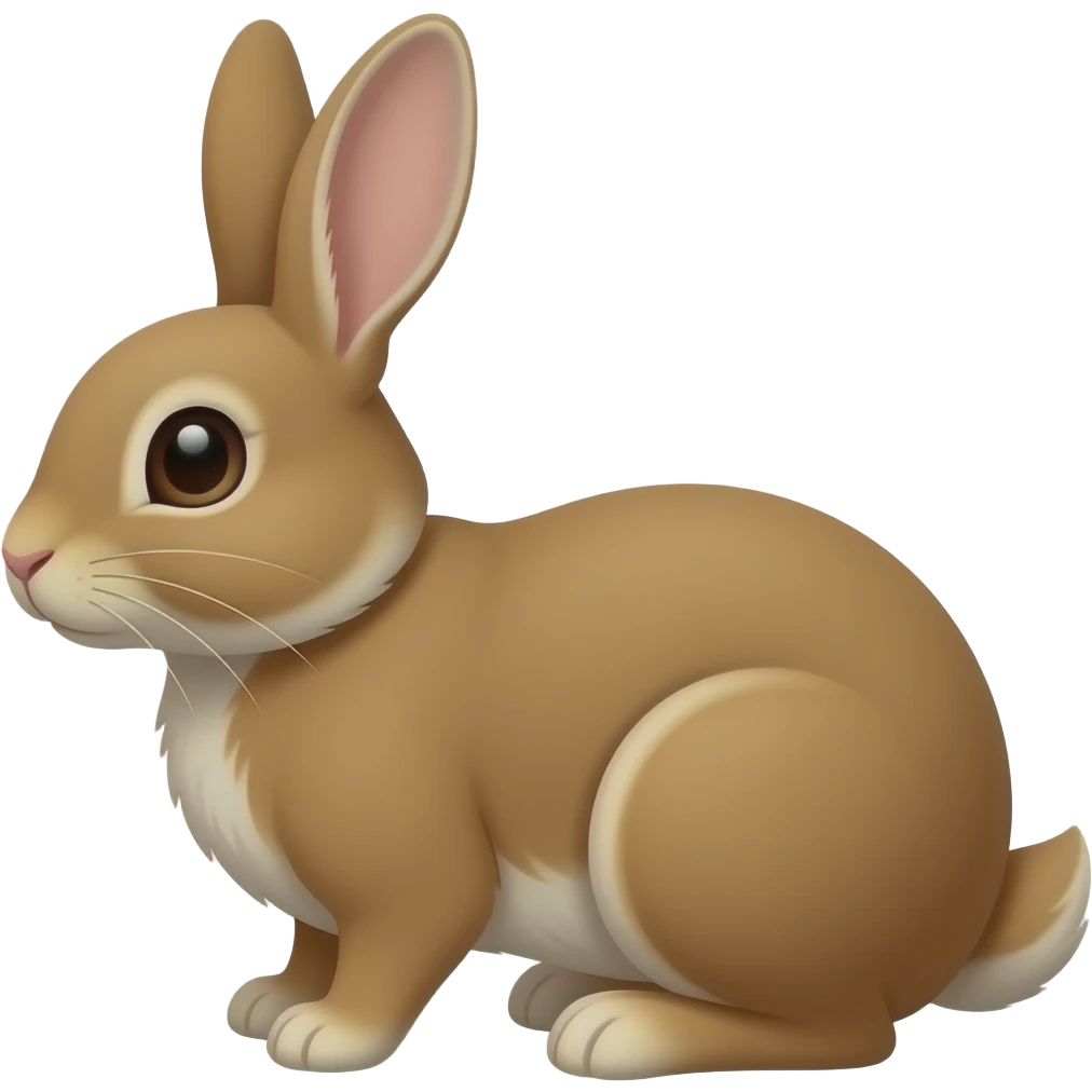 Brown bunny emoji