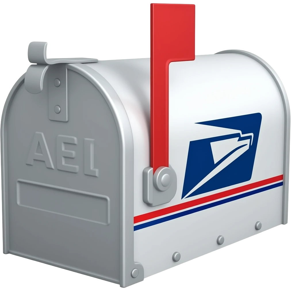 USPS mailbox emoji