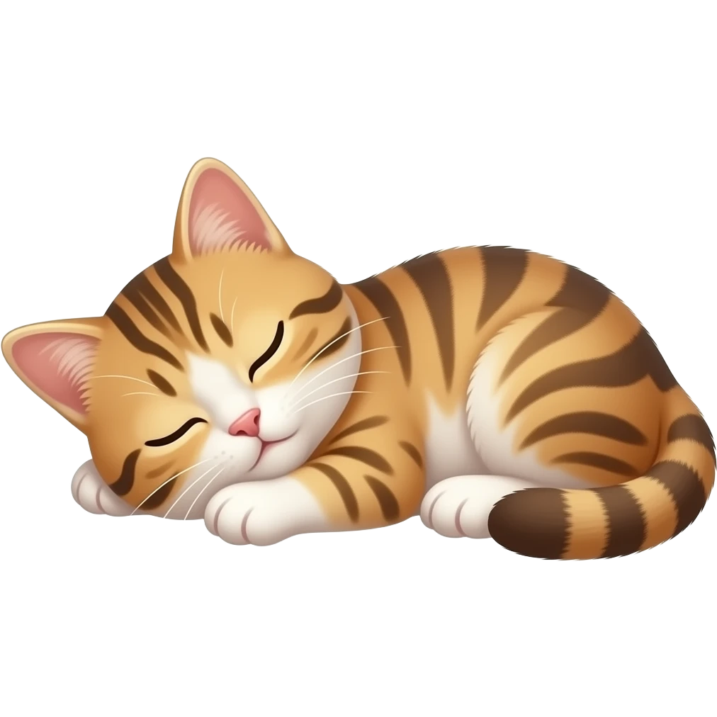has un gatito dormido emoji
