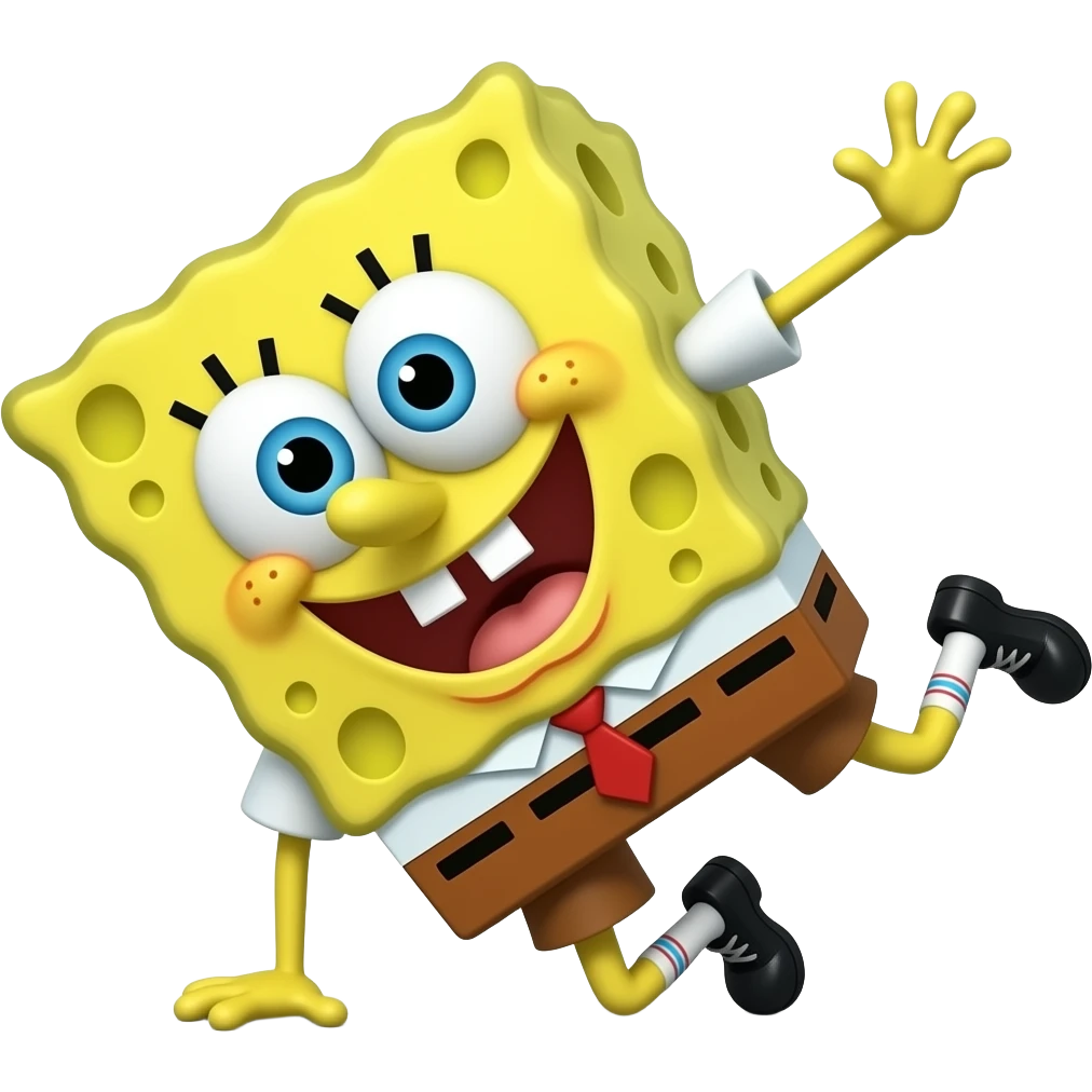 spongbob break danceing emoji