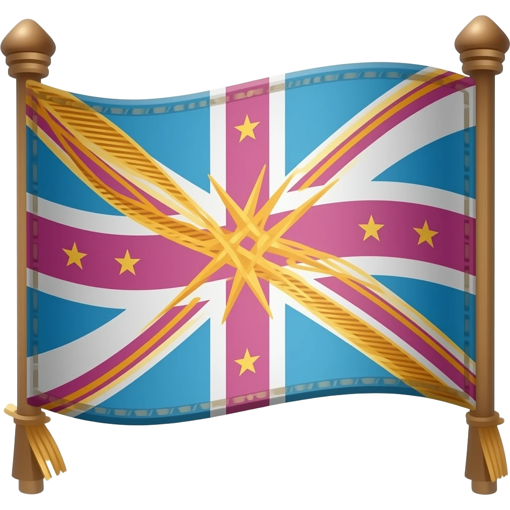 Drapeau gitan emoji