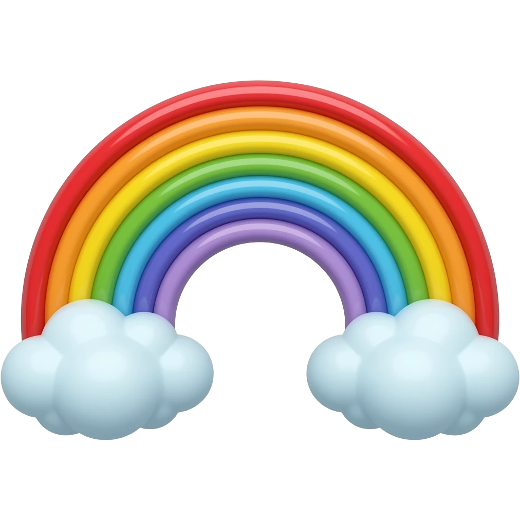 Rainbow emoji