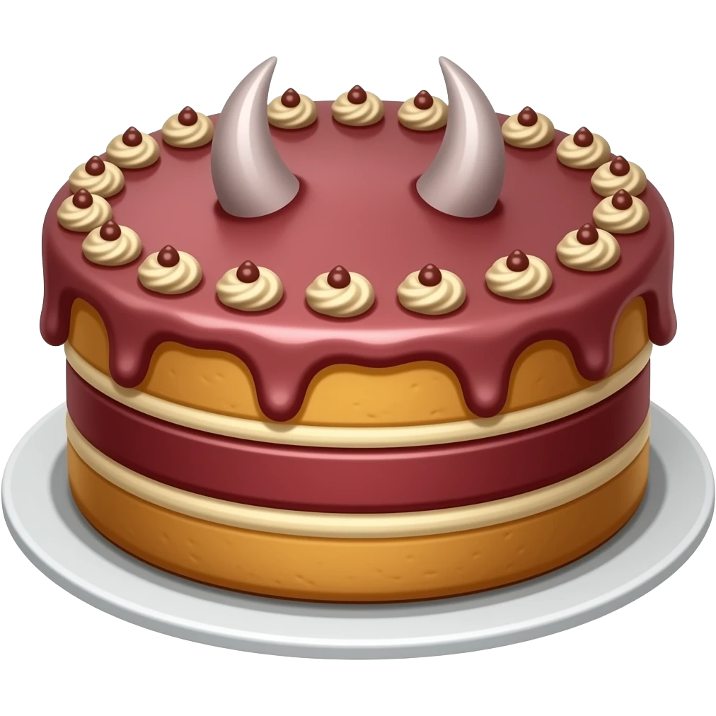 Devil Cake emoji