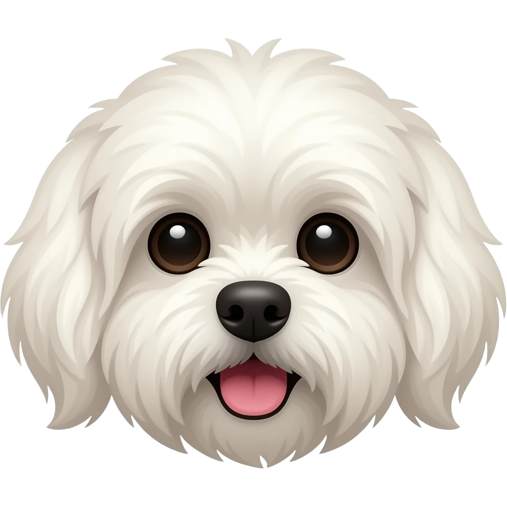 Maltese head emoji