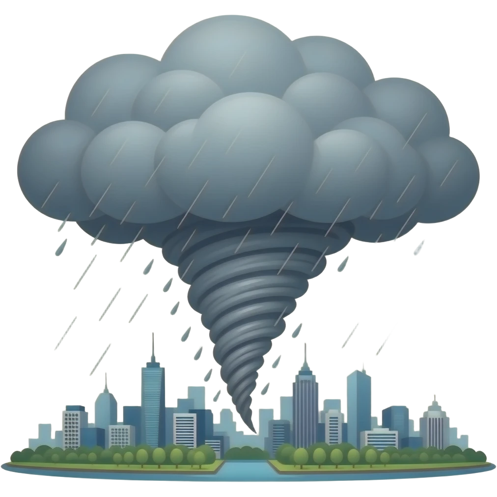 tornado emoji