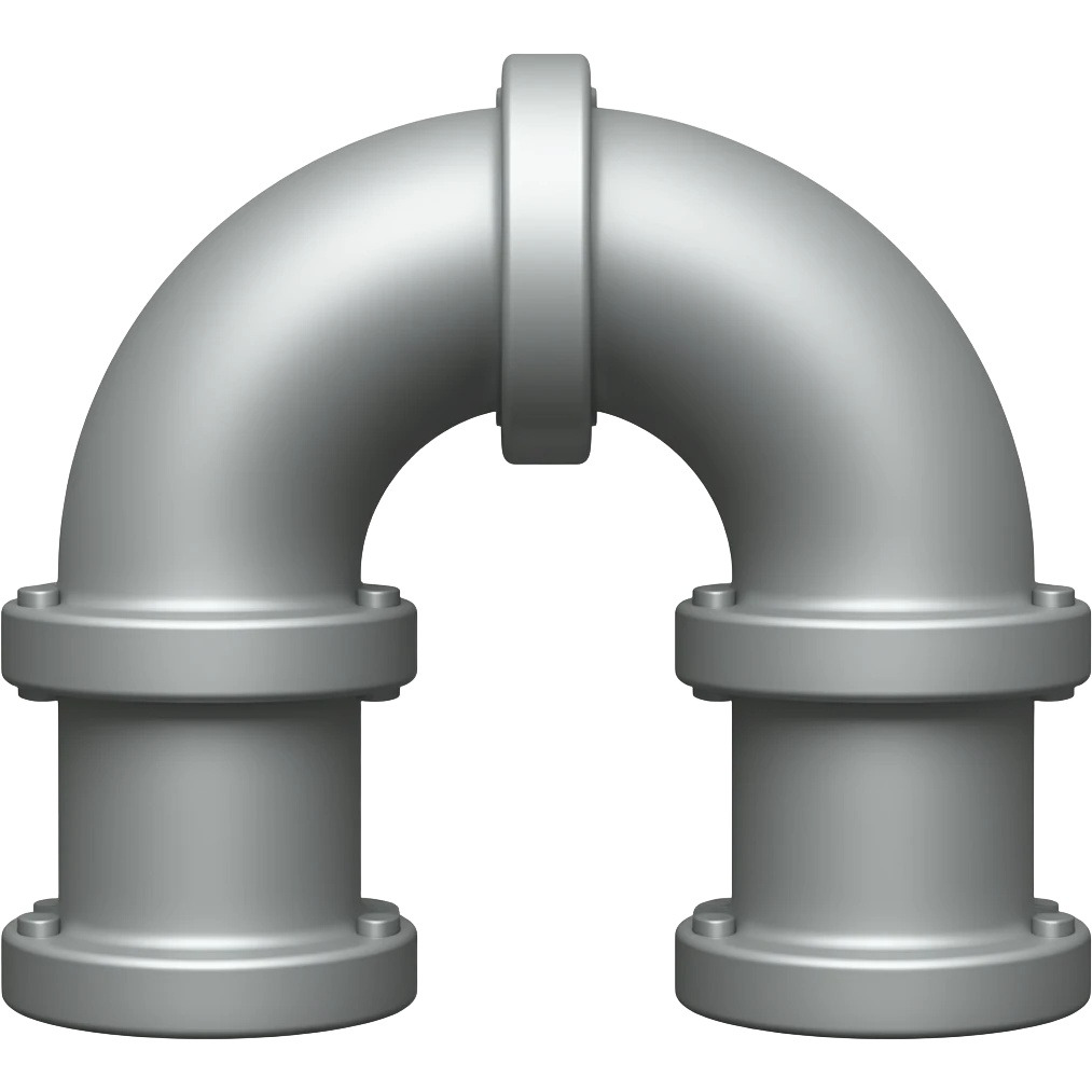 Pipeline double bend emoji