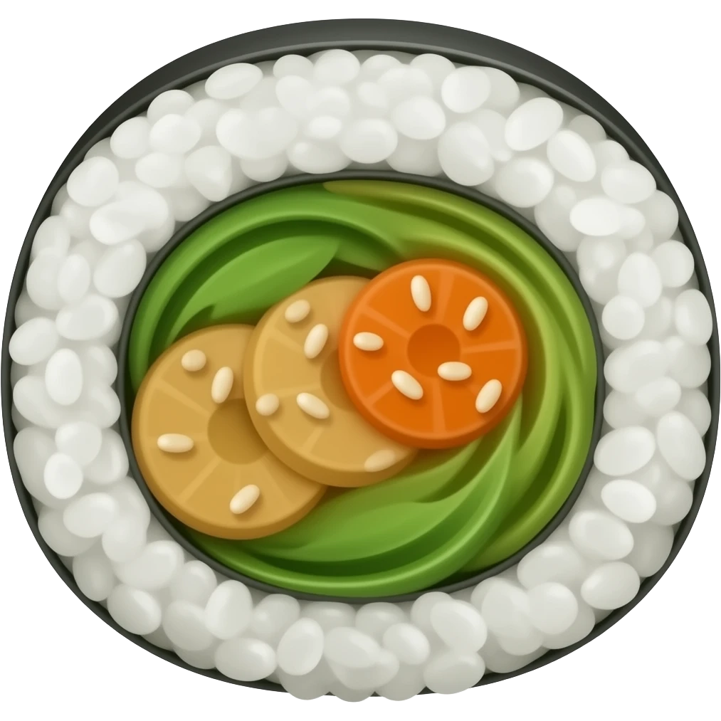 kimbap emoji