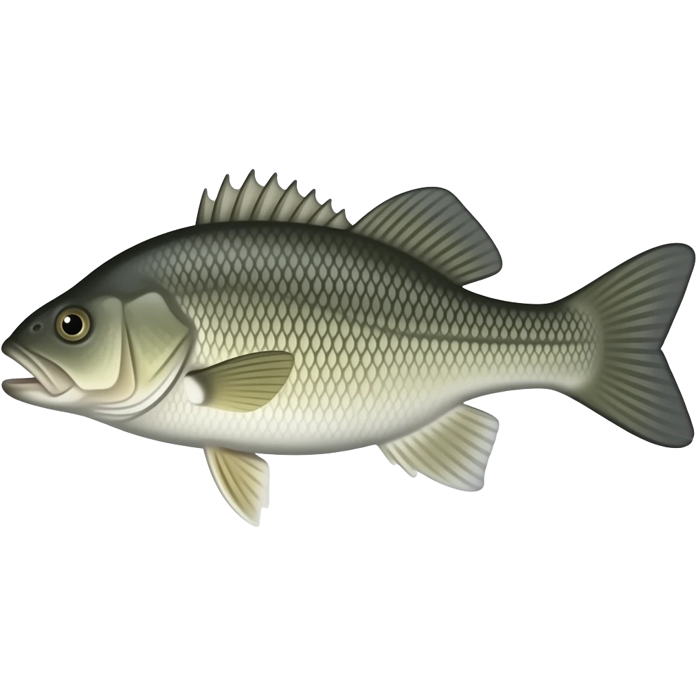 Bass fish emoji