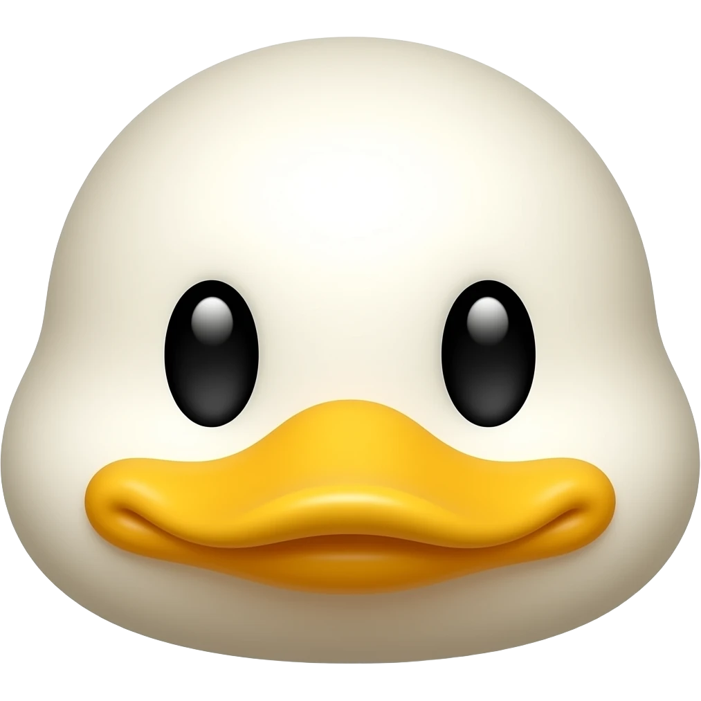 Duck face emoji