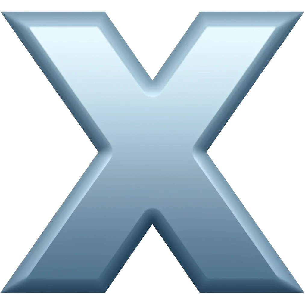 x emoji