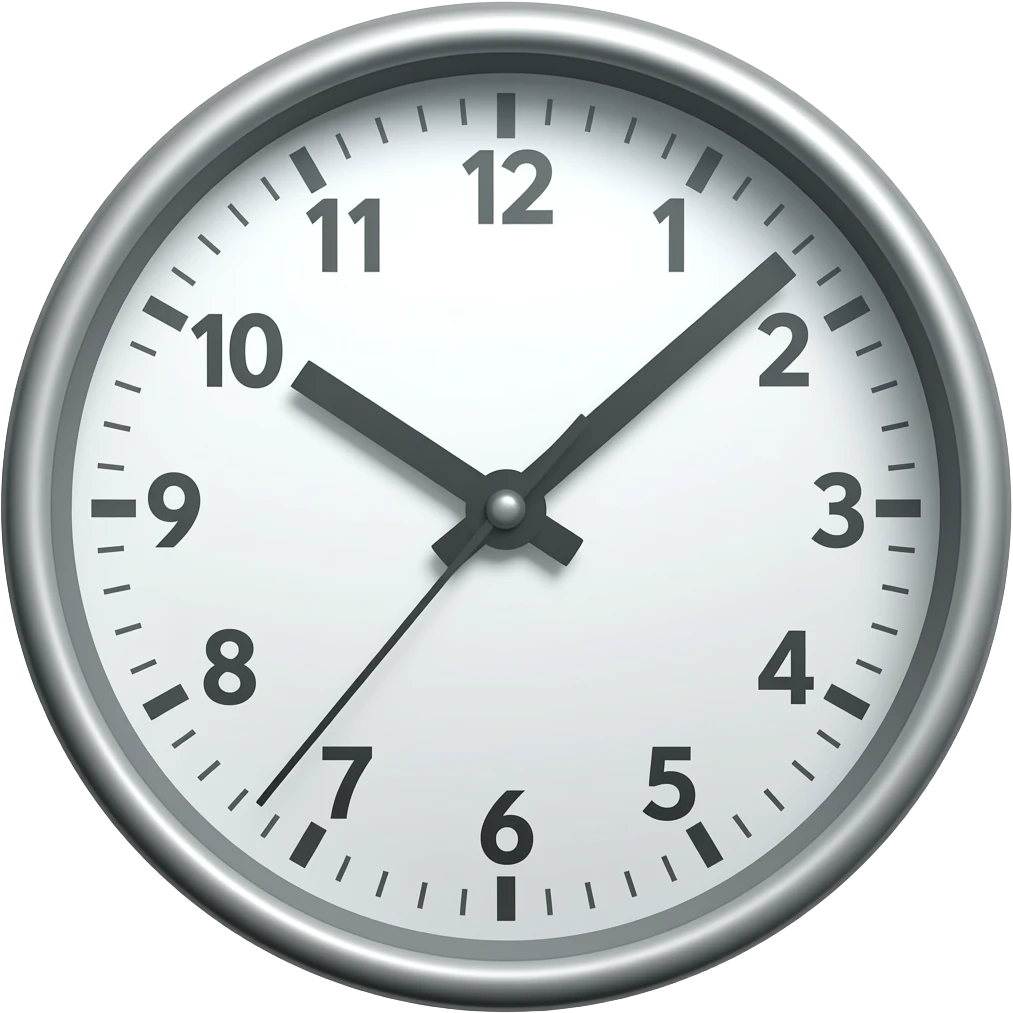WALL CLOCK emoji