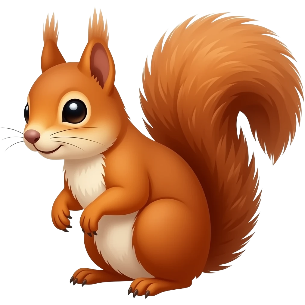 red squirrel emoji