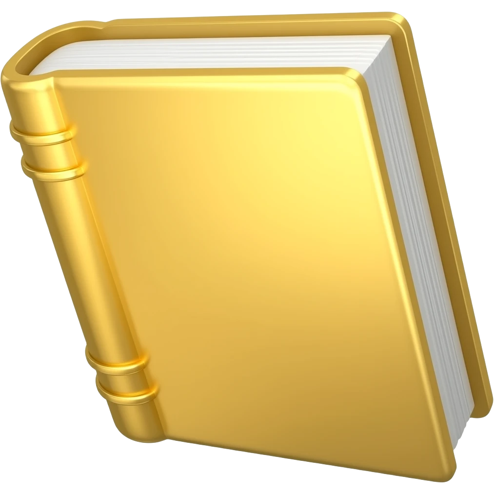 libro  de oro emoji