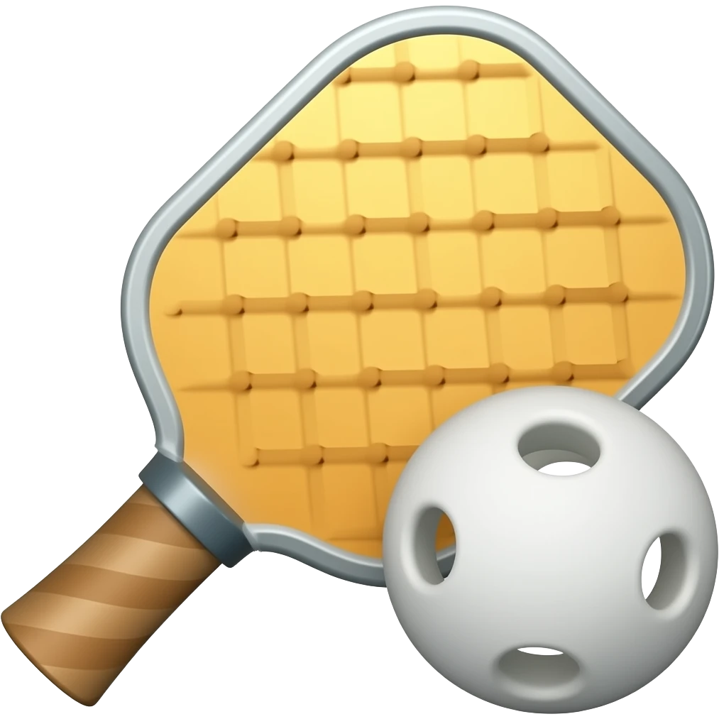 Pickelball icon emoji