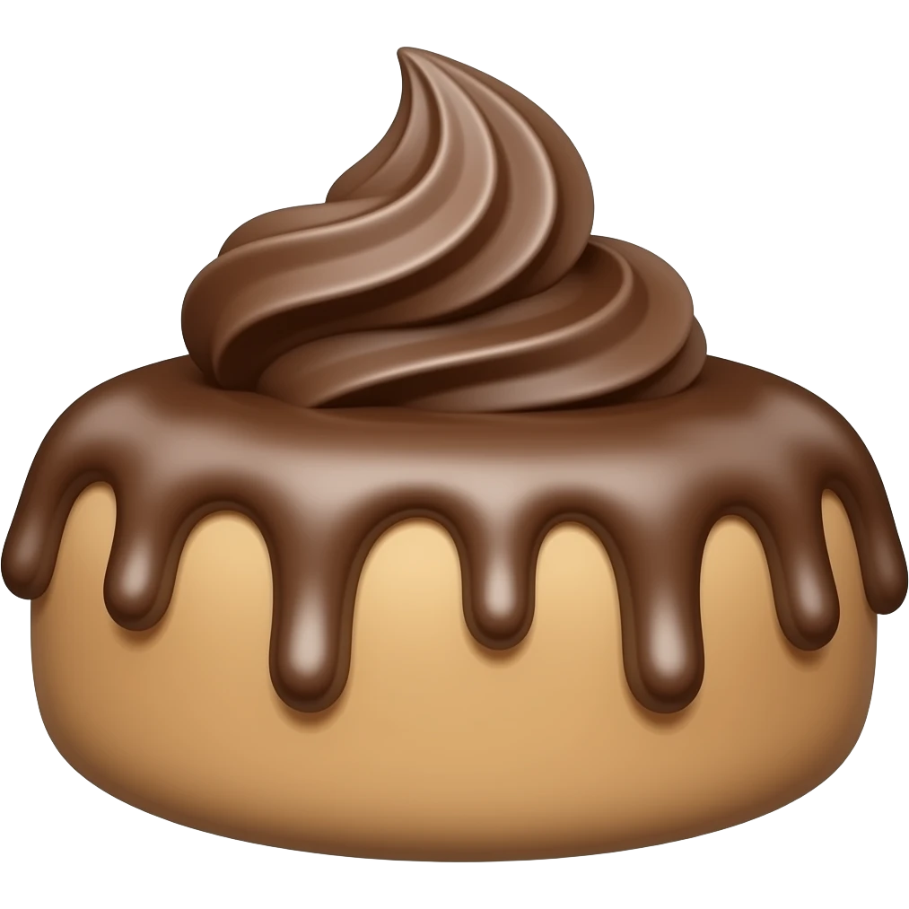 Chocolate Icing emoji