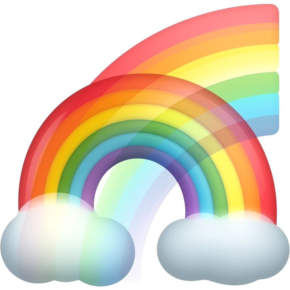 rainbow emoji