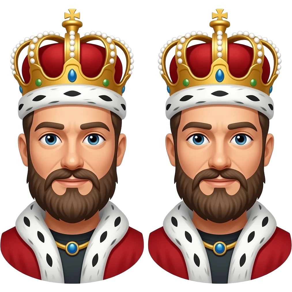 two kings emoji
