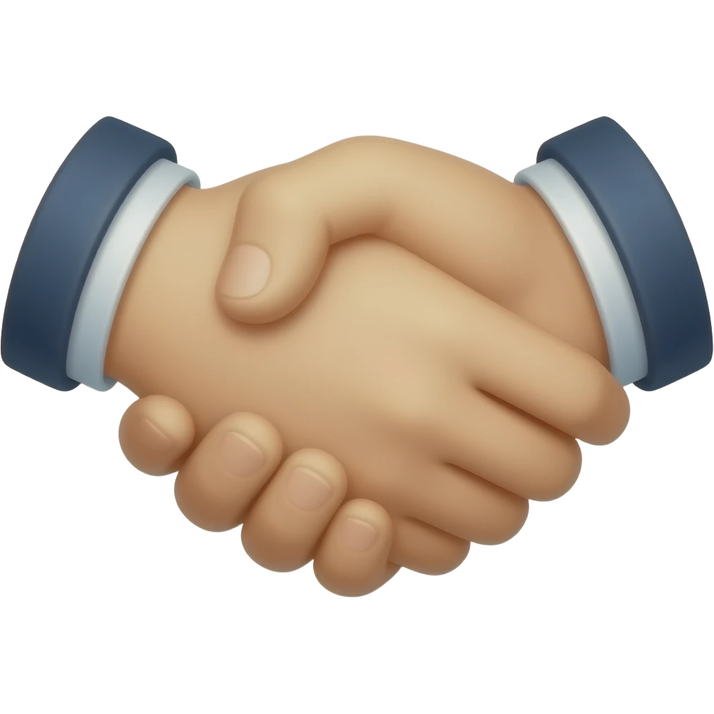 Handshake emoji
