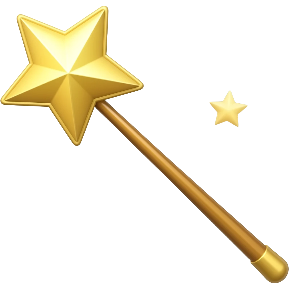 magic wand emoji