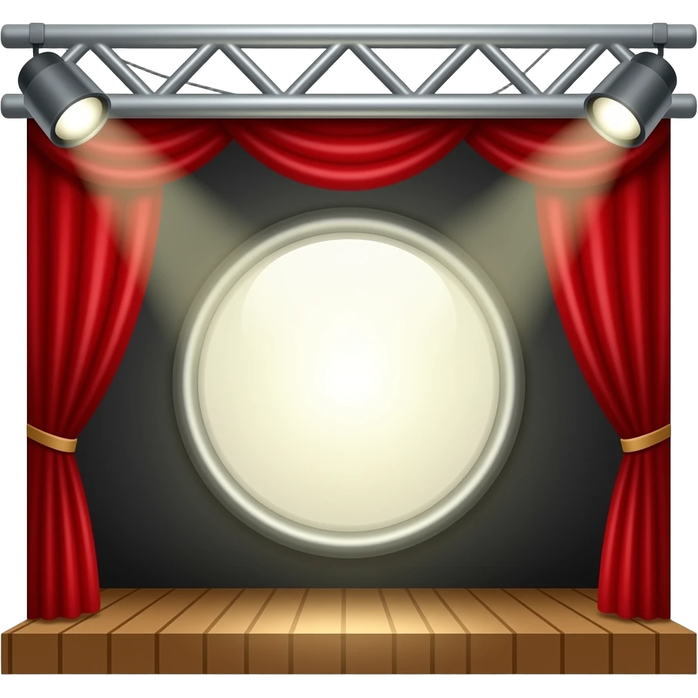 theater stage light emoji