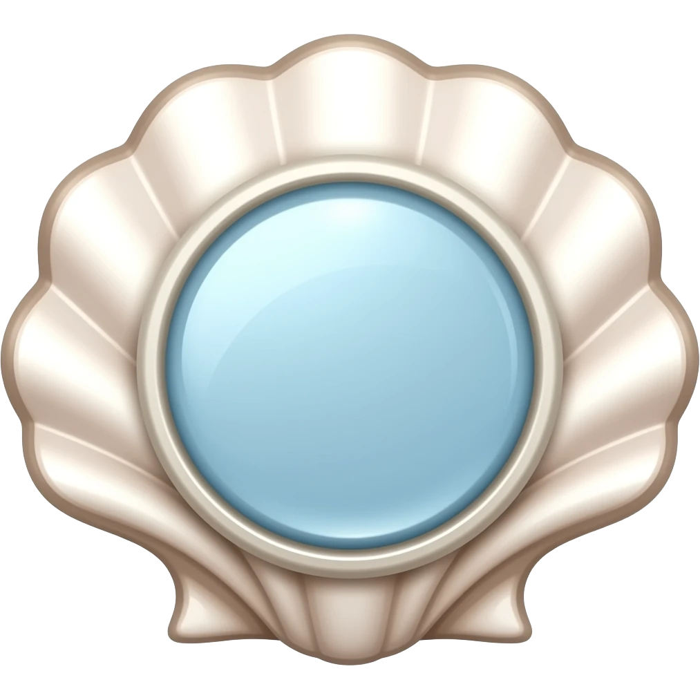 shell mirror emoji