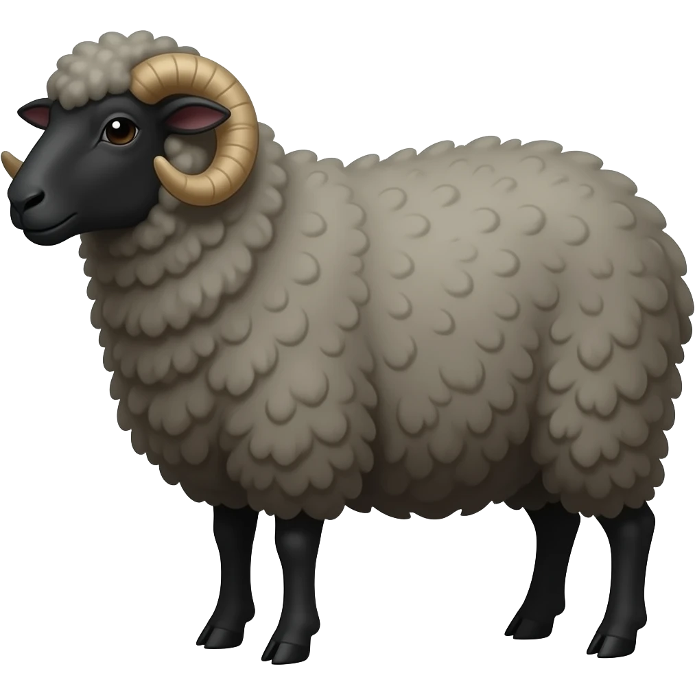 Obeja negra emoji