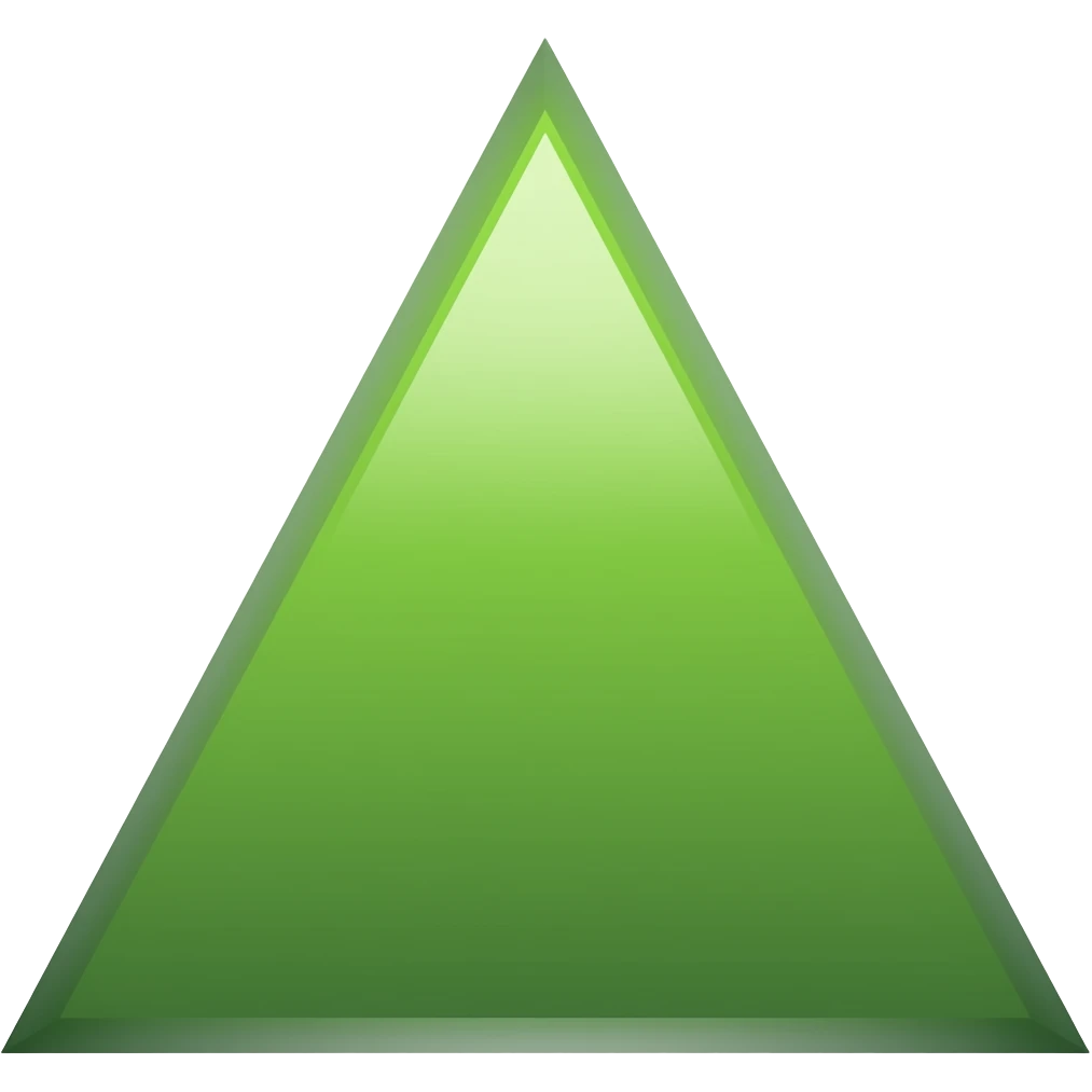 Green triangle emoji