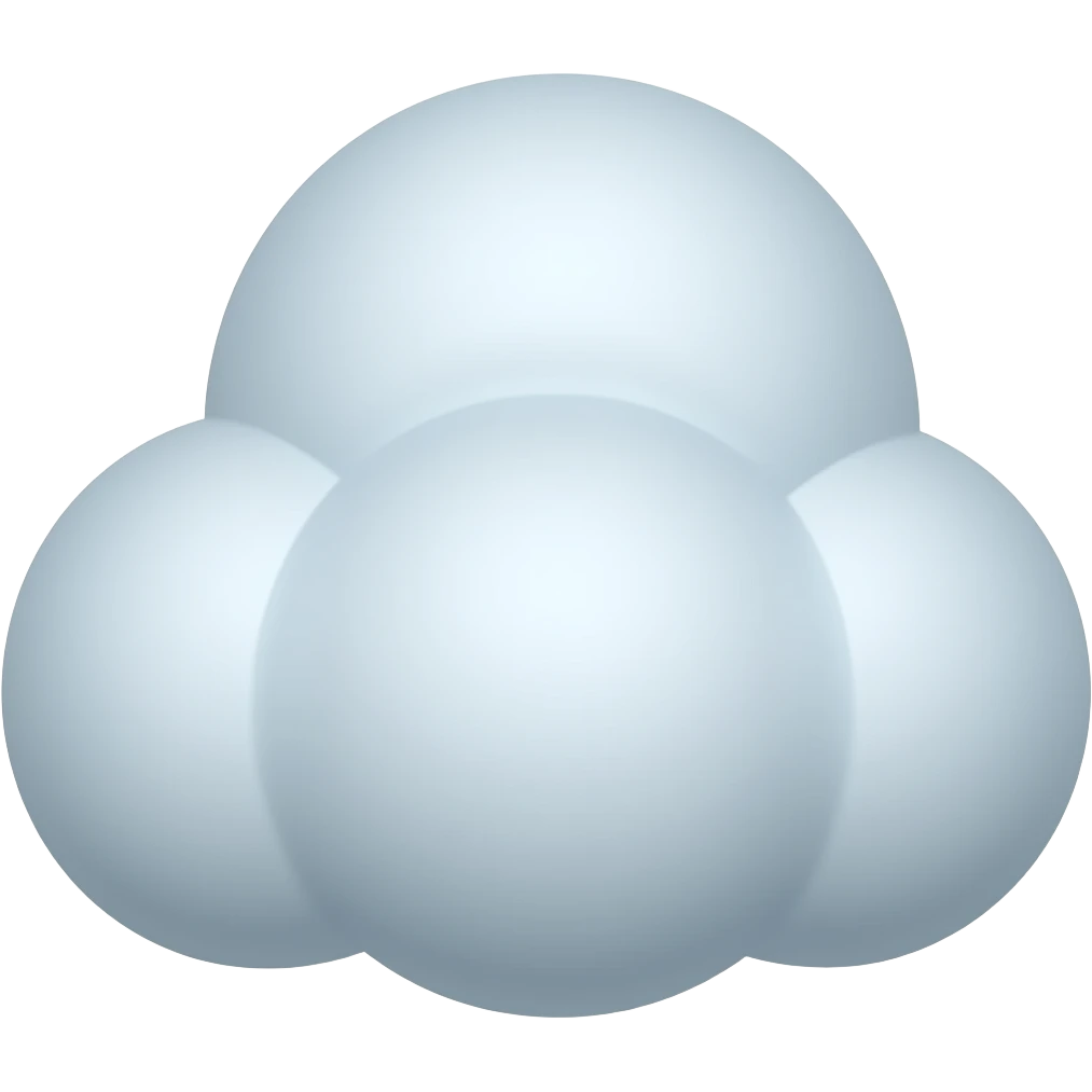 Cloud emoji