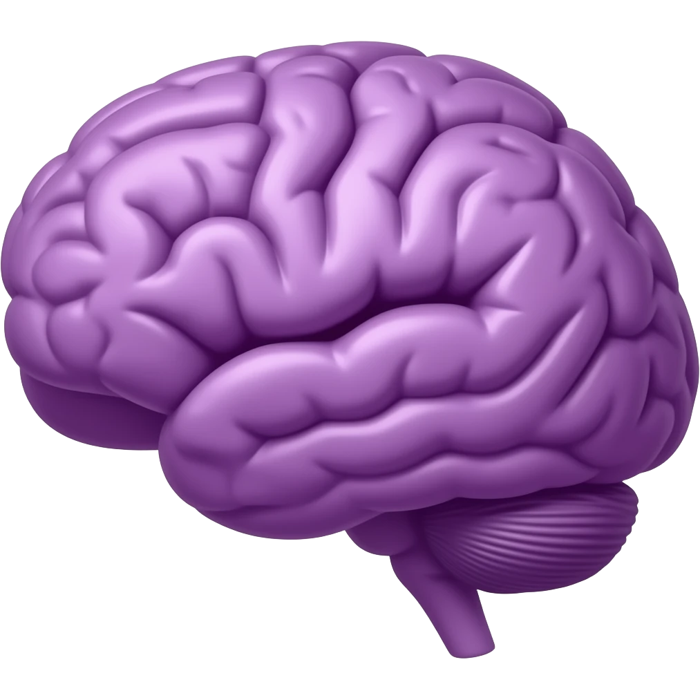 purple mind emoji