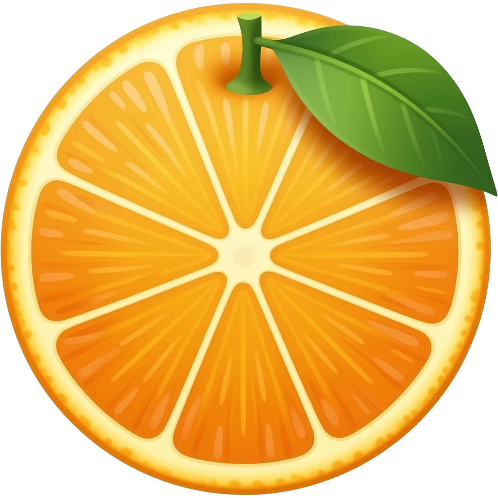 Orange emoji