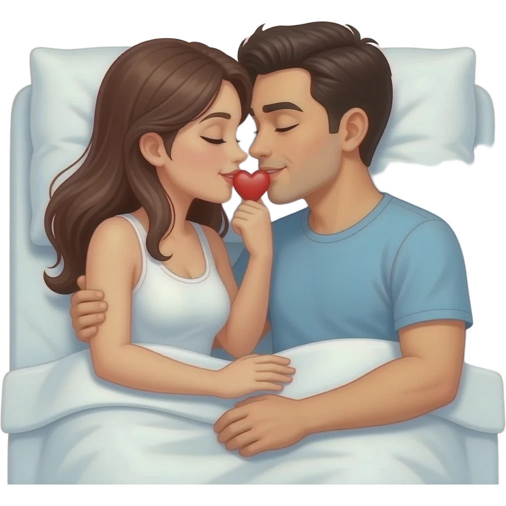 Sex in the bed emoji