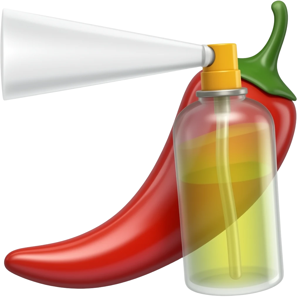 pepper spray emoji
