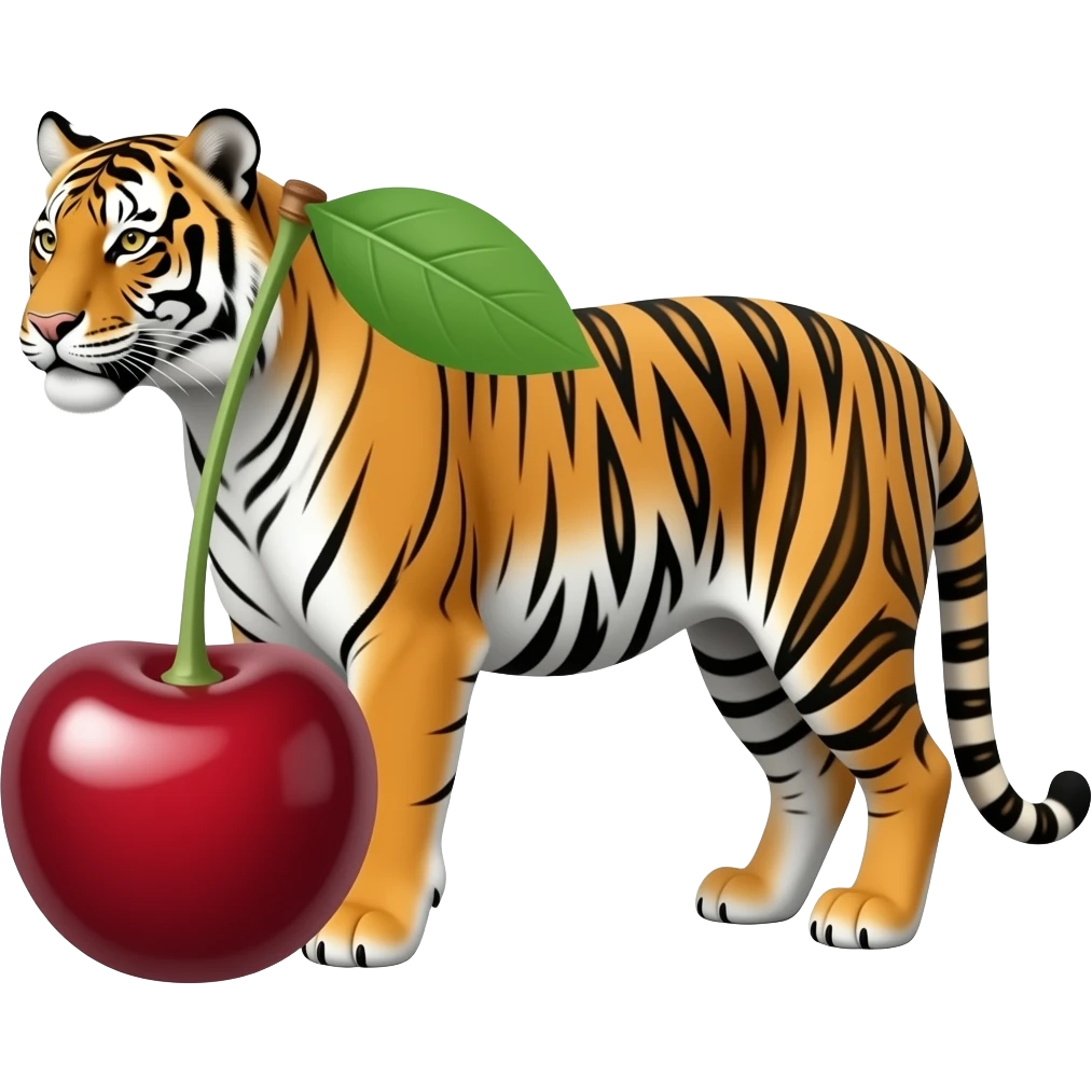 🍒🐅 emoji
