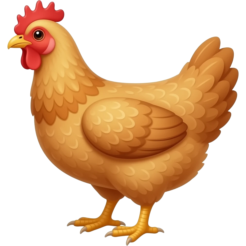 chicken emoji