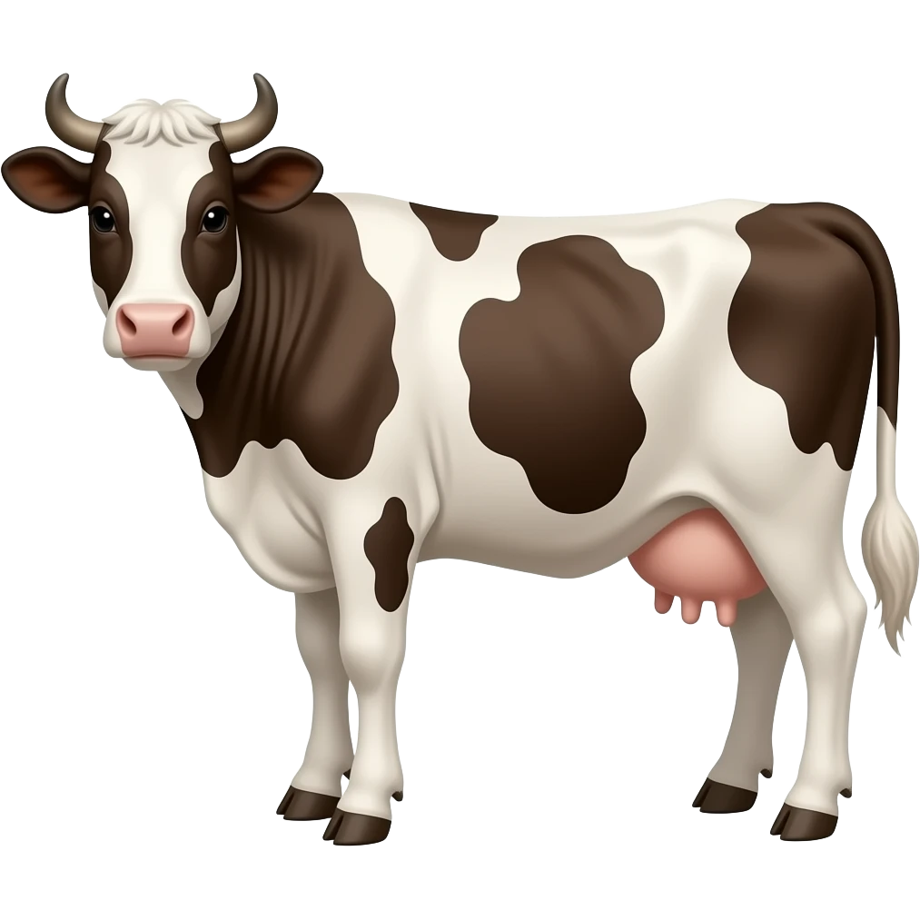 cattle without spots emoji