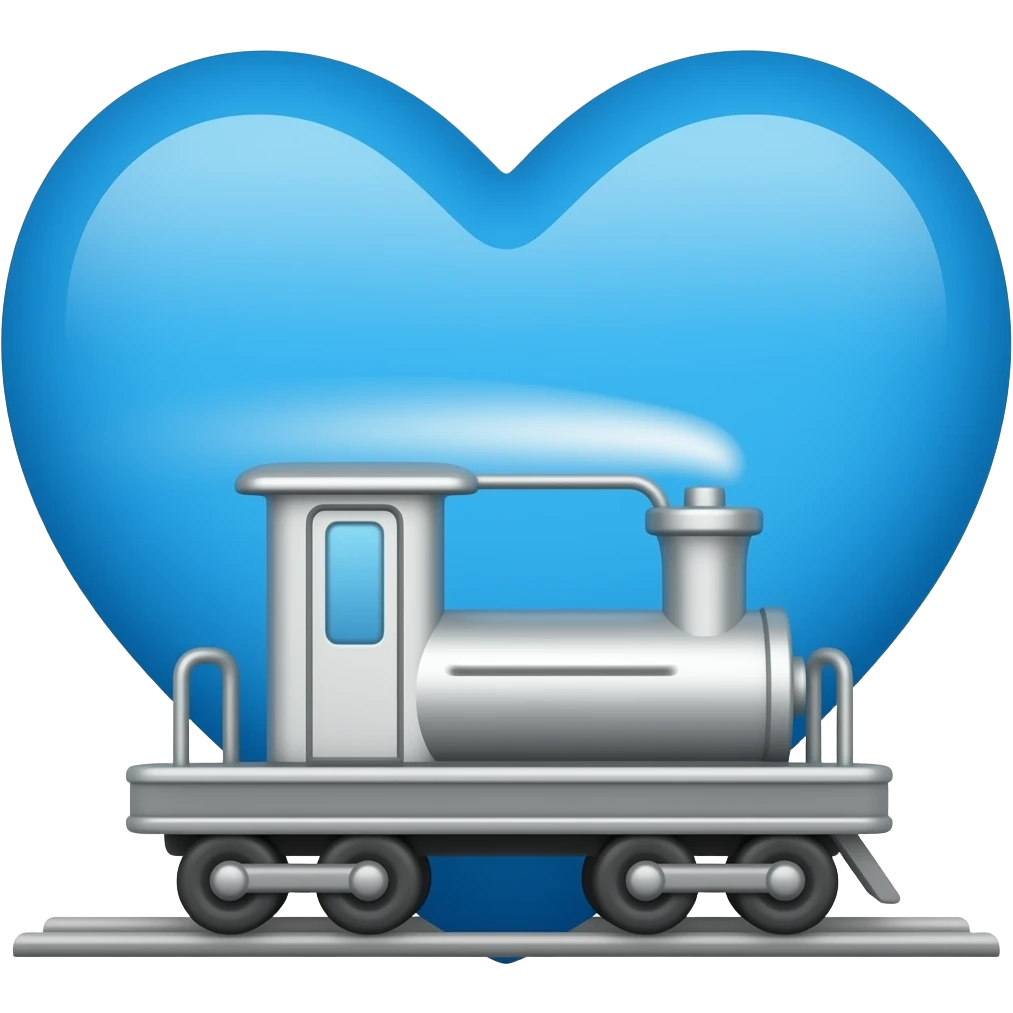 💙🚂 emoji