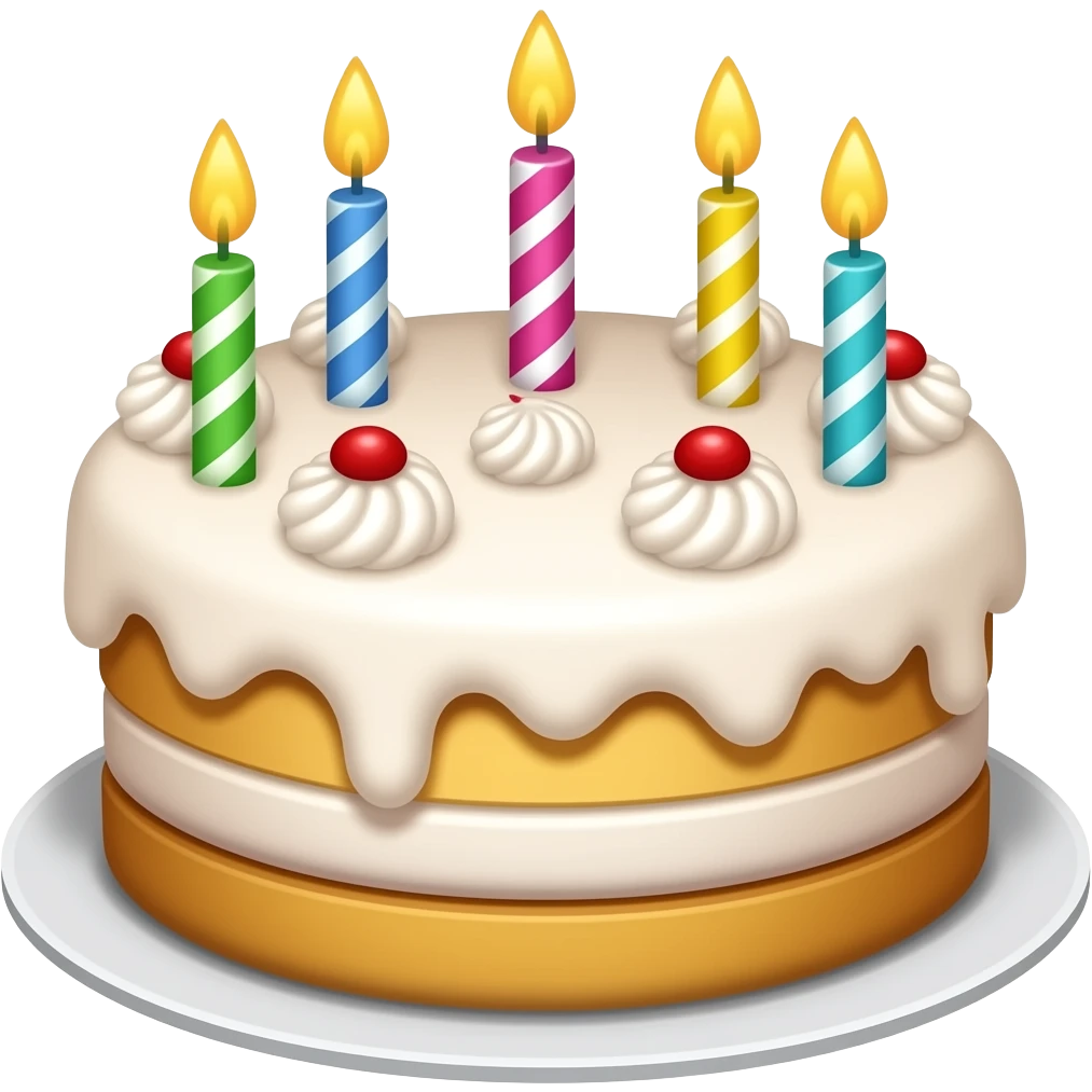 cake birthday emoji