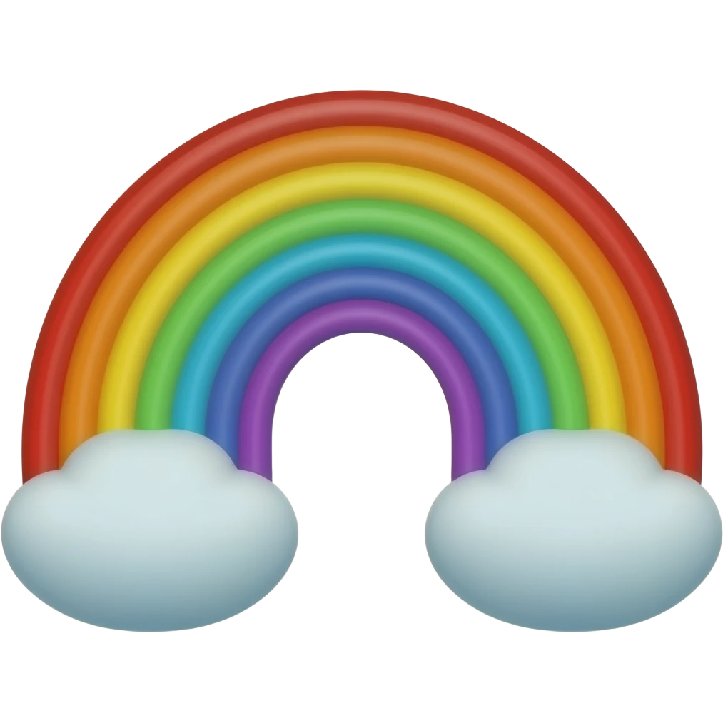 rainbow emoji