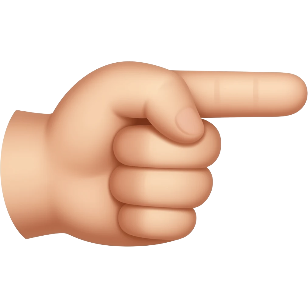 manos apuntando emoji
