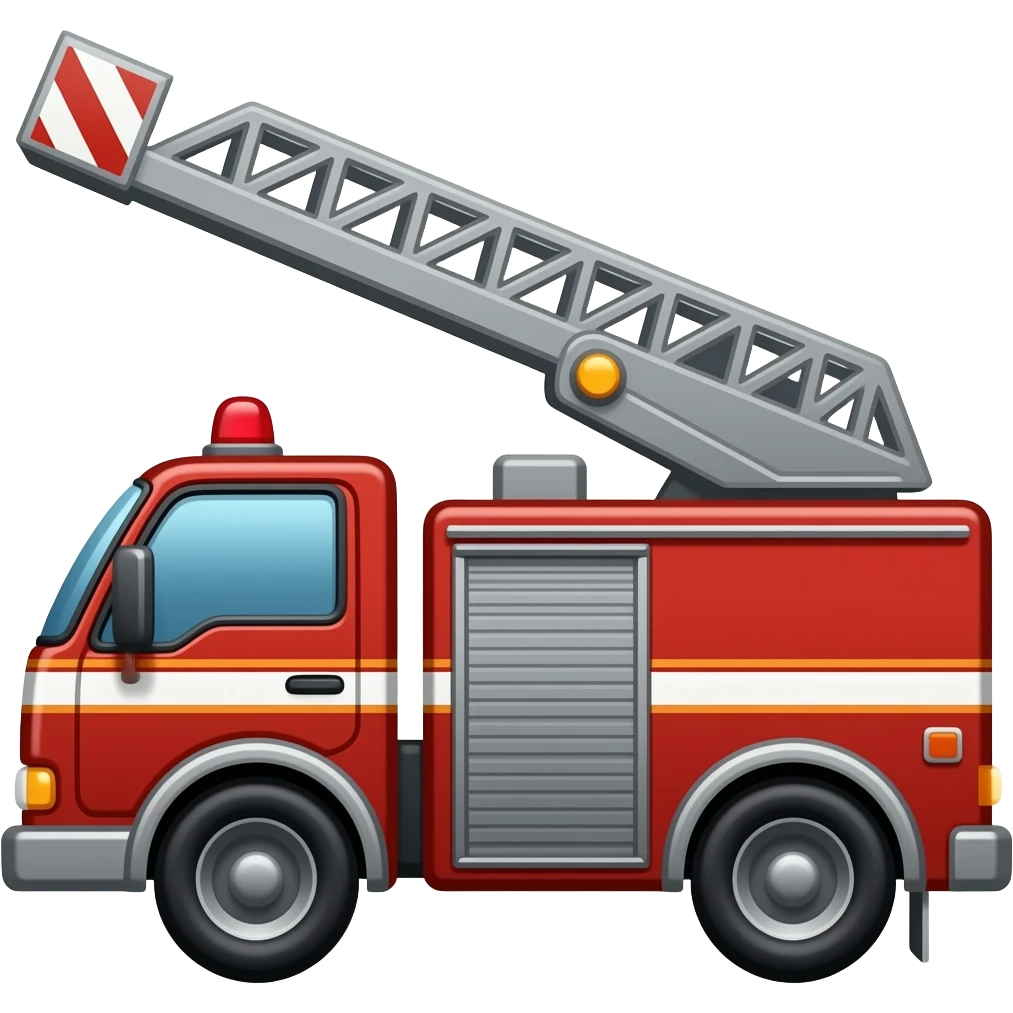 fire engine emoji