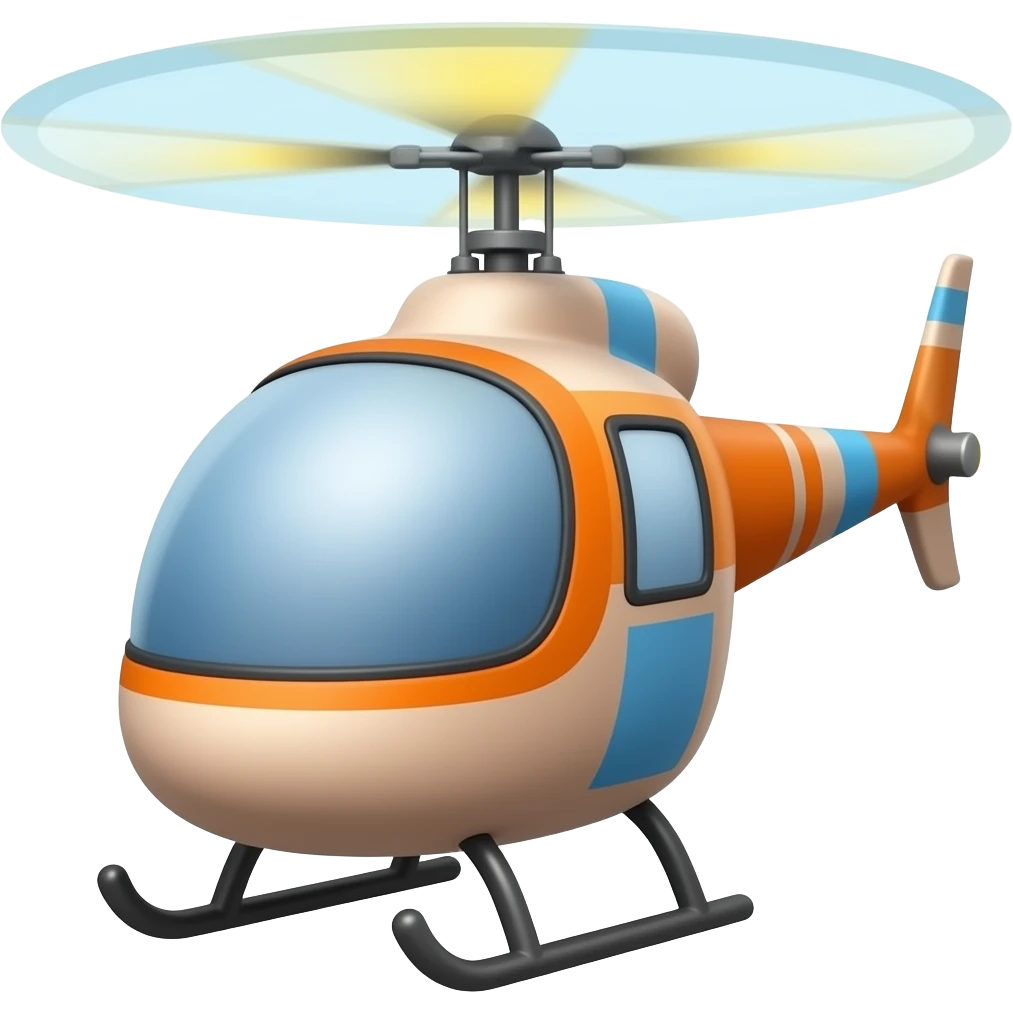 Helicopter emoji