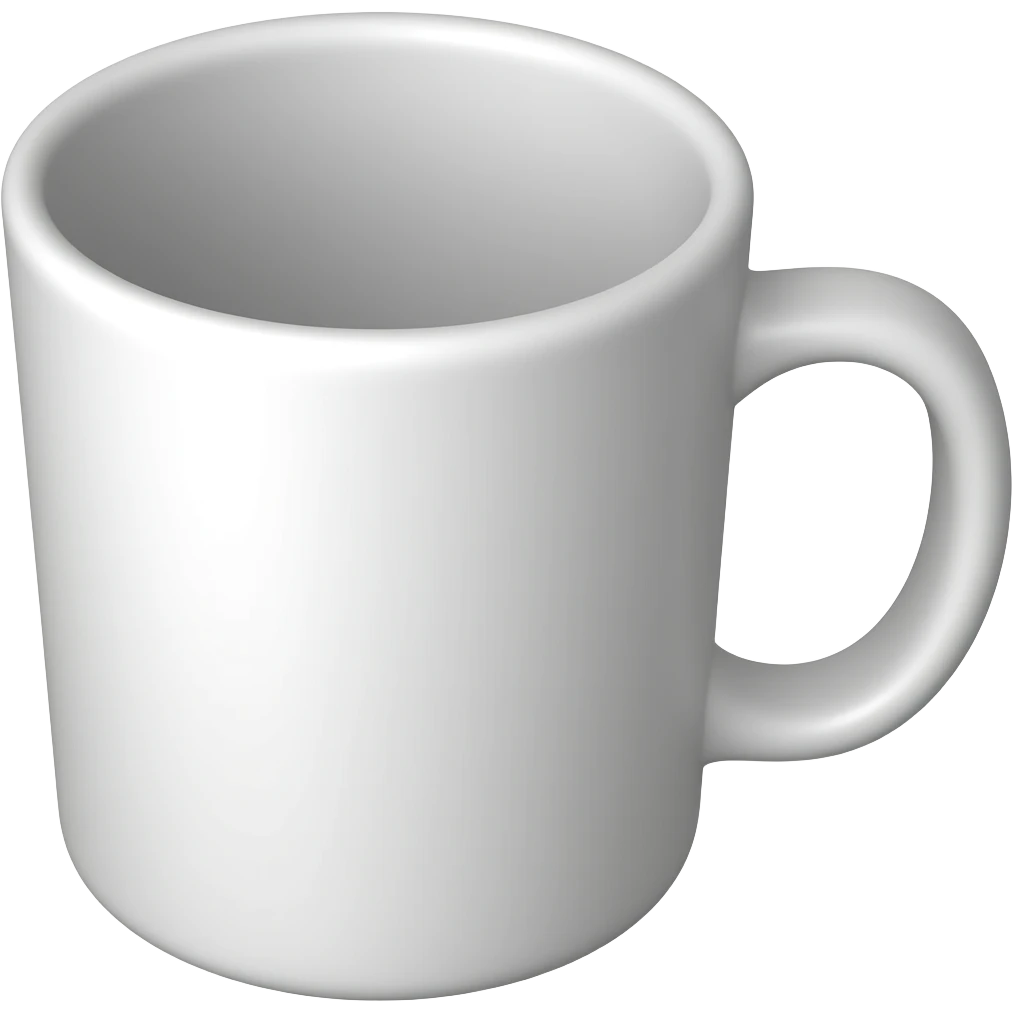 Empty this cup emoji with handle emoji