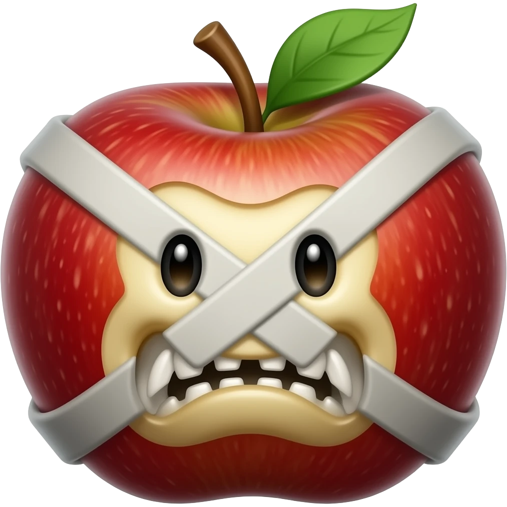 The Poisoned Apple emoji