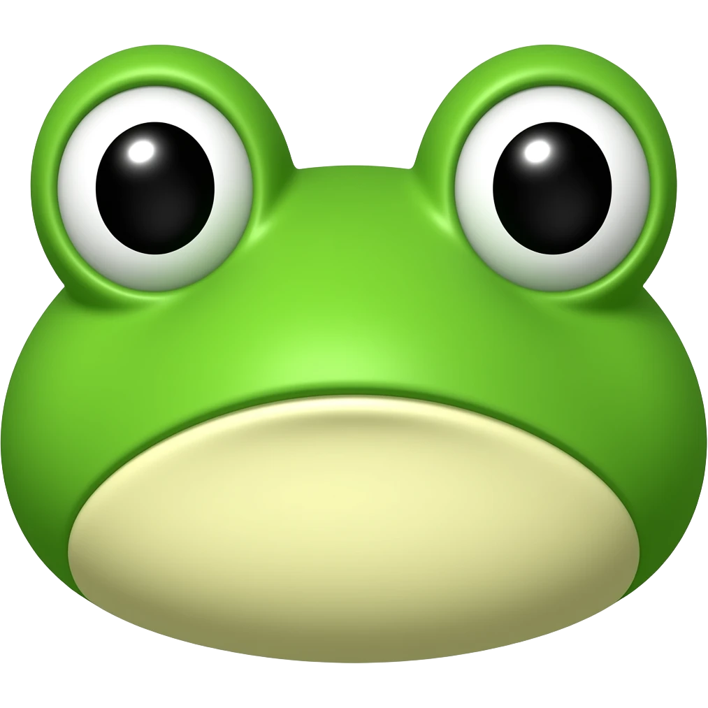 Frog Face emoji