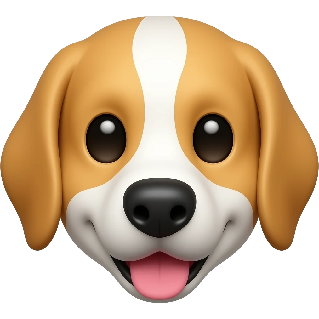 Demo dog face emoji emoji